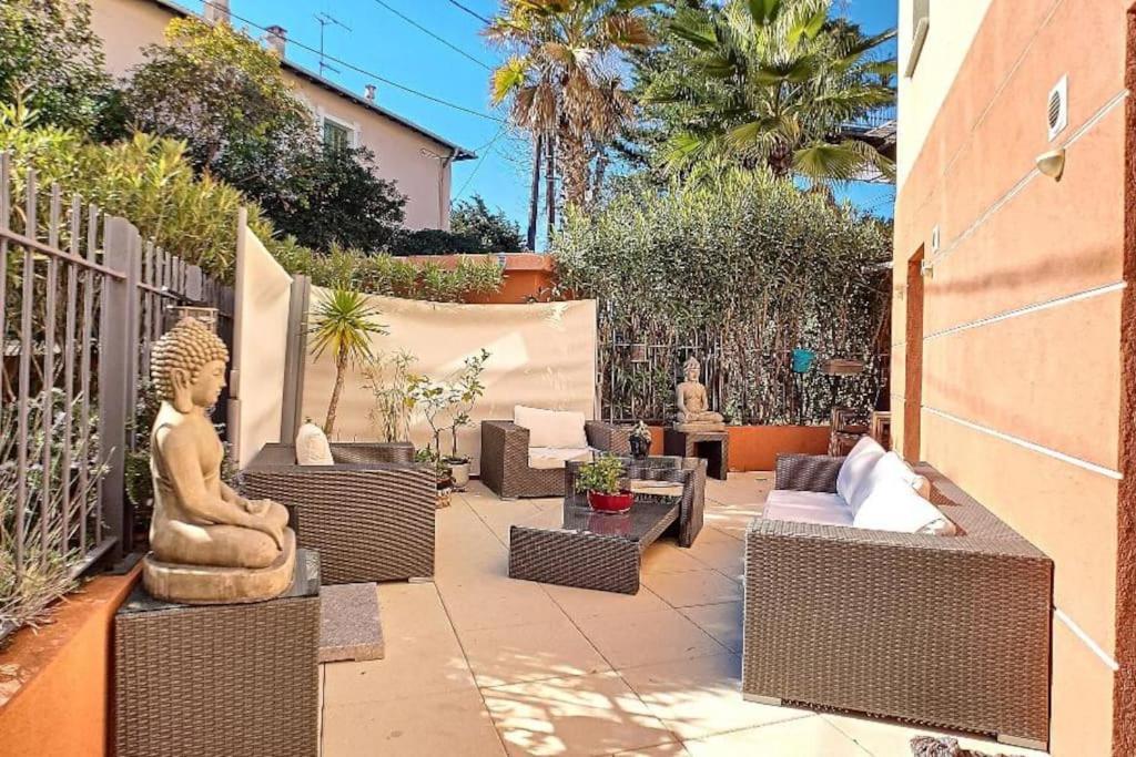 Proche Mer 3P+40M2 Terrasse Antibes Exteriör bild
