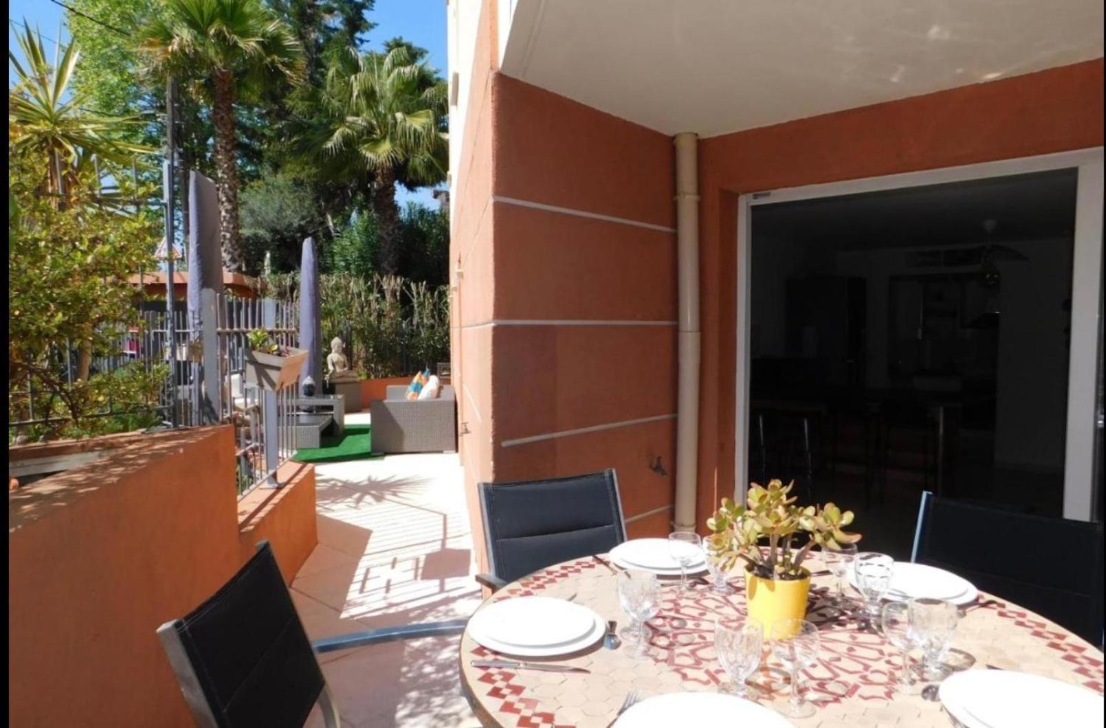 Proche Mer 3P+40M2 Terrasse Antibes Exteriör bild