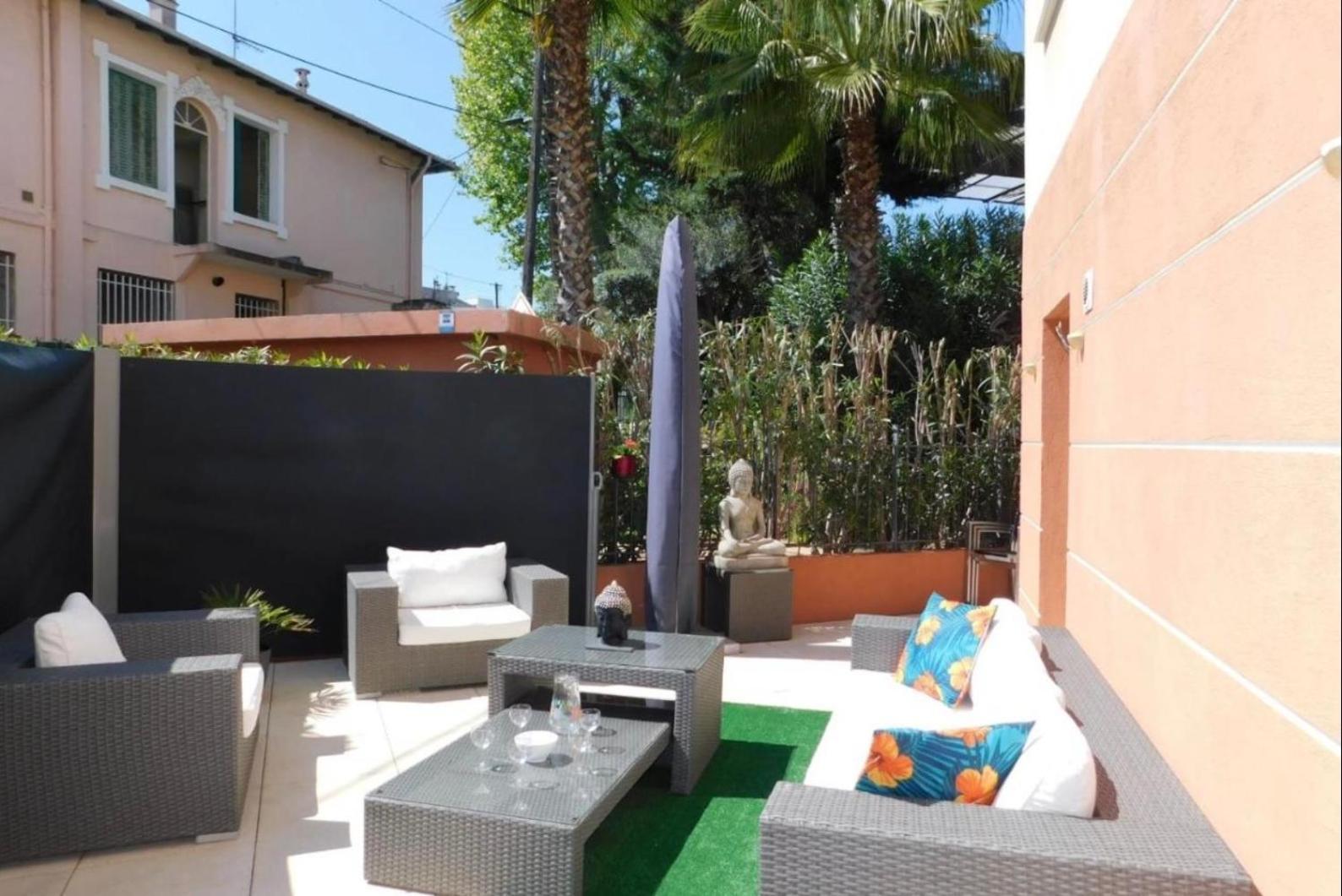 Proche Mer 3P+40M2 Terrasse Antibes Exteriör bild